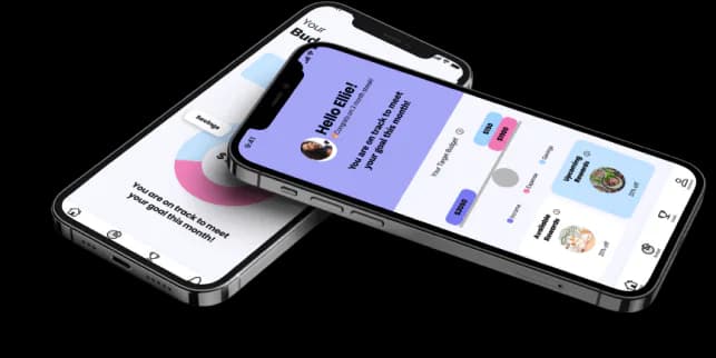 L’application athlète WIBOCK sur deux téléphones
