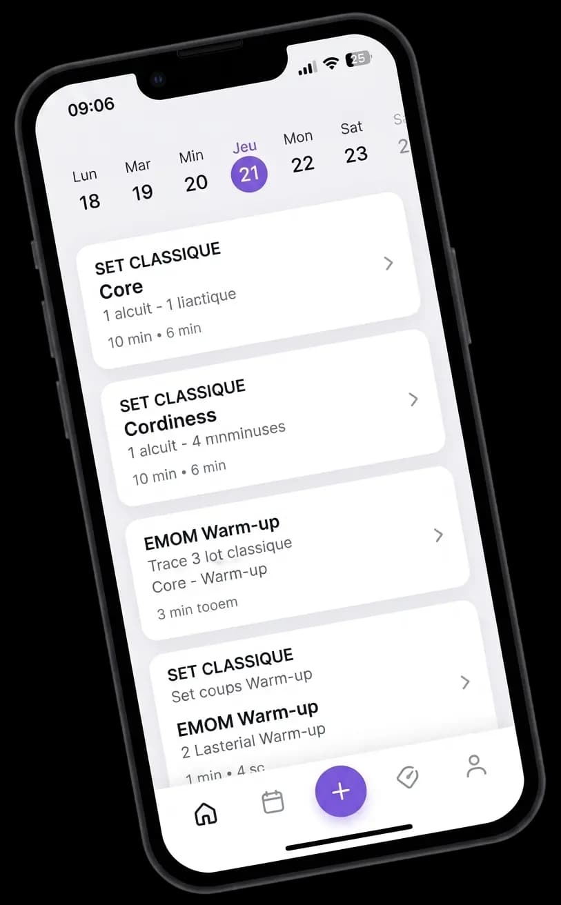 L’application WIBOCK sur un smartphone